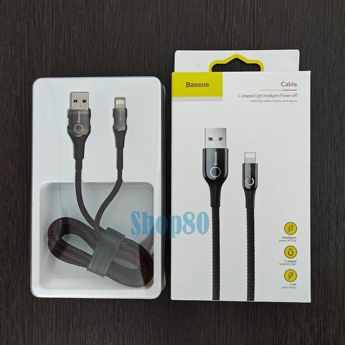 visco.gleda - baseus auto power off kabel data iphone lightning automatic cable