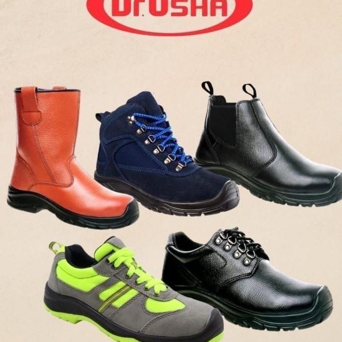 Pilihan - Safety Shoes Dr Osha Nevada Boot 3398 Sni Iso Sepatu Kerja Pria Besi Ukuran 3-12 Sepatu Sa