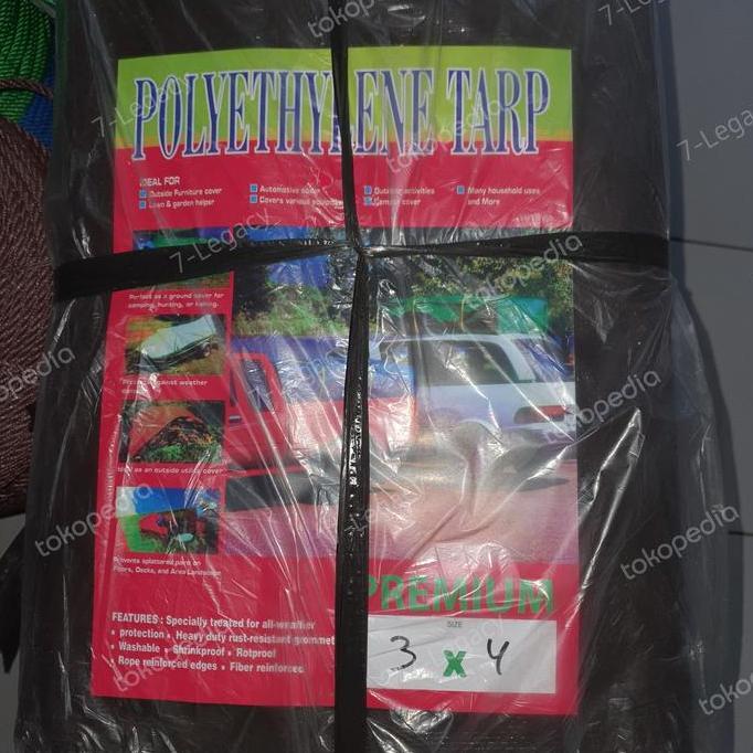 ] Terpal 3x4 a10 / Terpal A10 3x4 Meter / Terpal Tebal A10 3x4 Meter