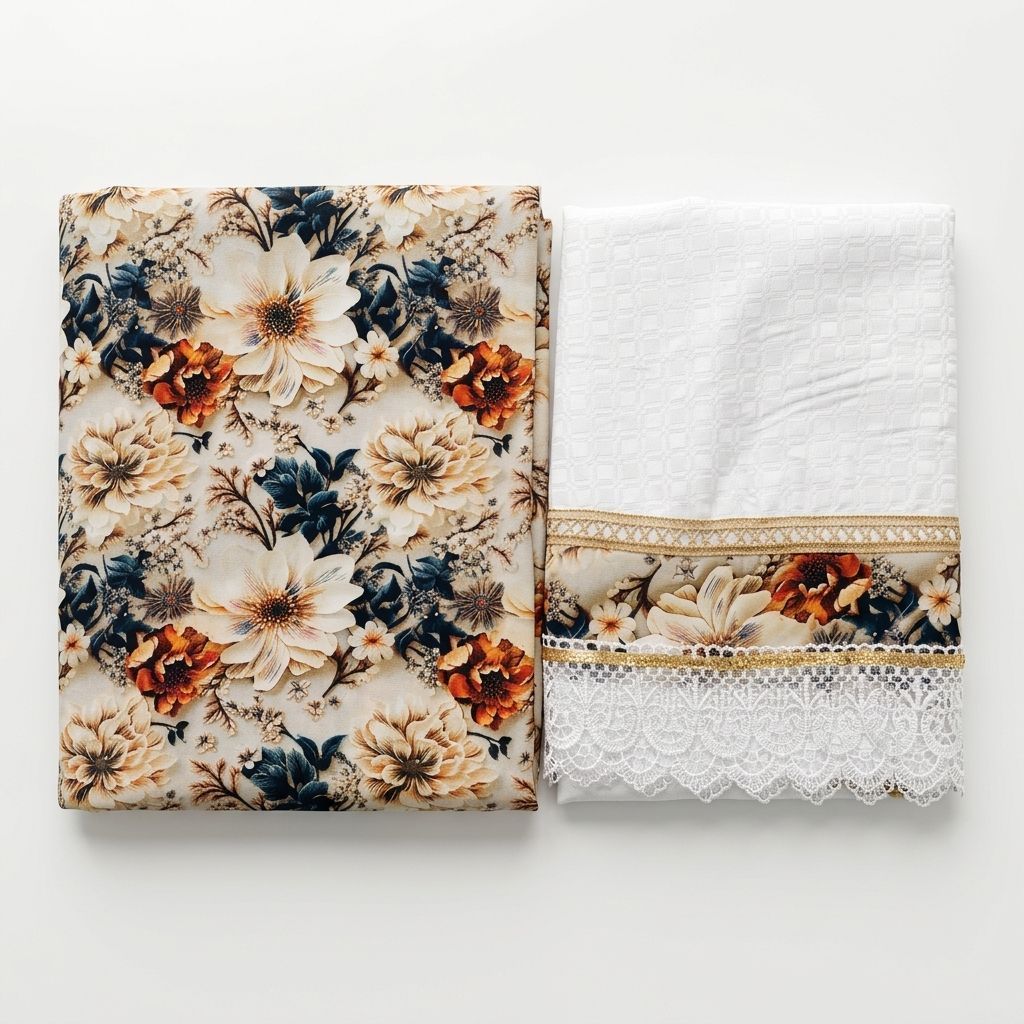 Kain Rayon Motif Bunga Premium