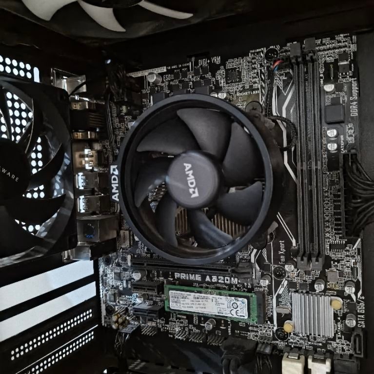 Paket Asus A320M-K + Ryzen 5 1600 + HSF + BP