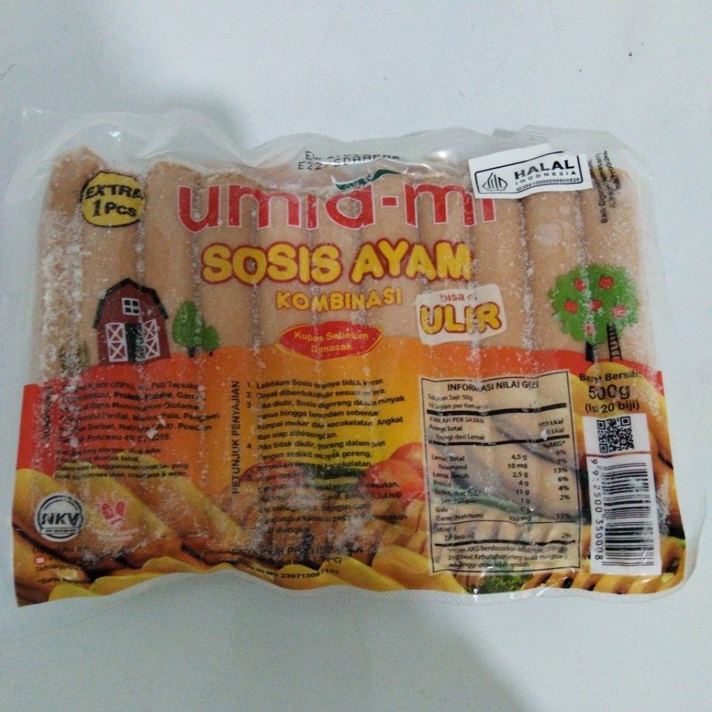 UMIAMI SOSIS AYAM ULIR 500GR