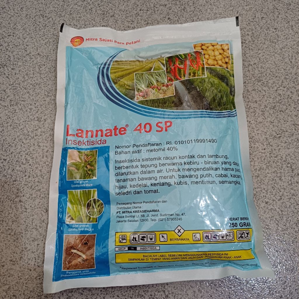 Insektisida Lannate 40 SP Sistemik metomil