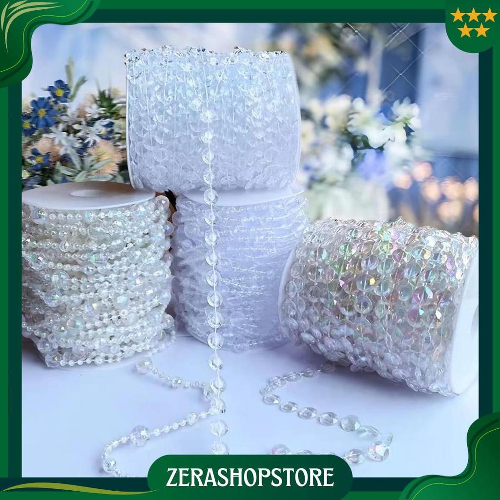 READY Tirai Manik Manik Tirai Kristal Akrilik Beads Curtain Dekor Tirai Dekorasi Pintu Ori