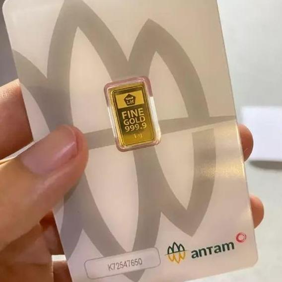 Terlaris Emas 1 Gram Certicard Antam Bumn Terbaru Emas Antam 1 Gram Logam Mulia Antam Emas 1Gram Ant