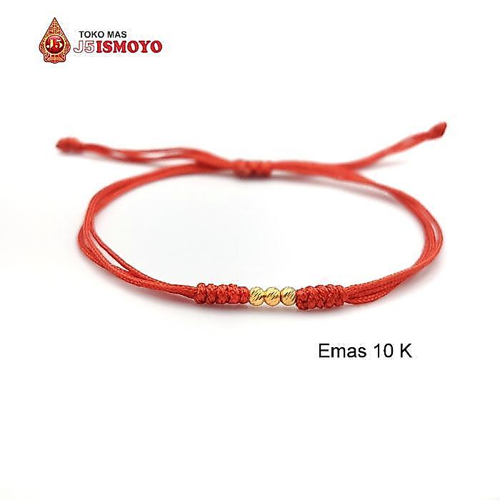 Gelang Tali Kombinasi Emas Ilusa J5 Ismoyo