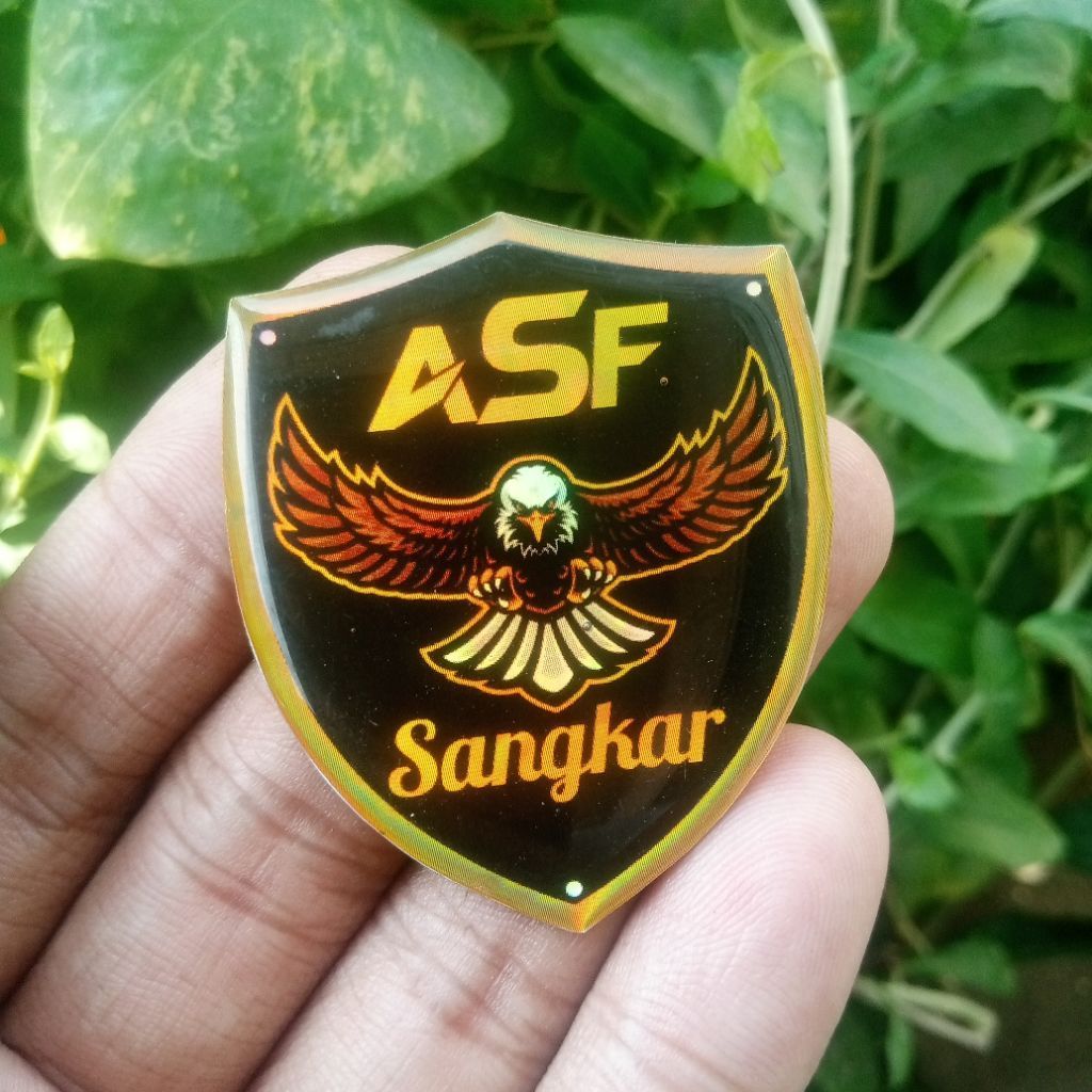 CUSTOM EMBLEM SANGKAR BURUNG KESAYANGAN