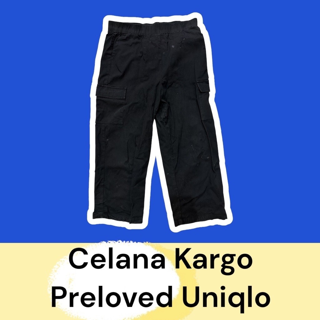 Celana Kargo Preloved Cargo Uniqlo