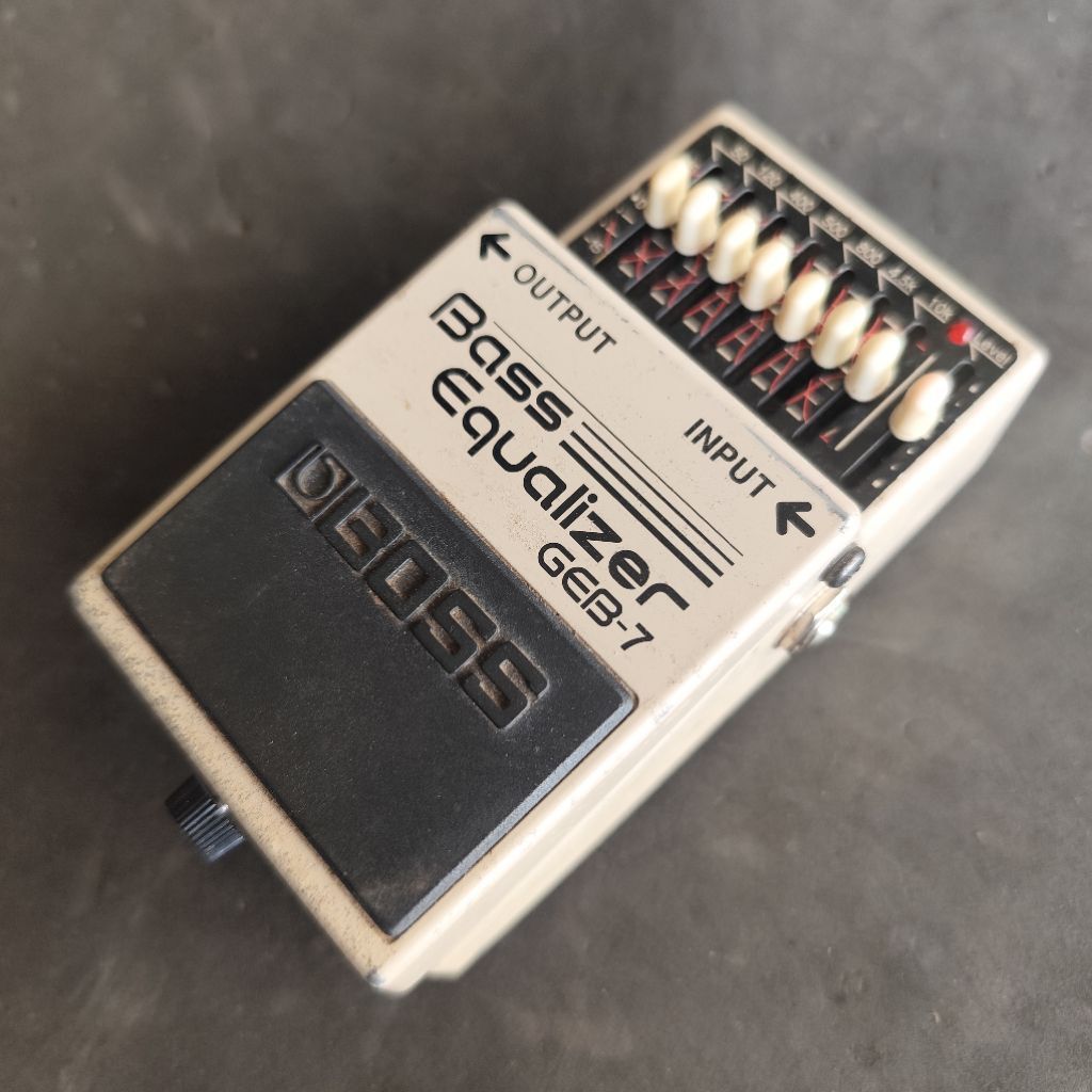 Boss GEB 7 Bass Equalizer, Efek Bass, Preamp, Not GE 7, Nux Zoom