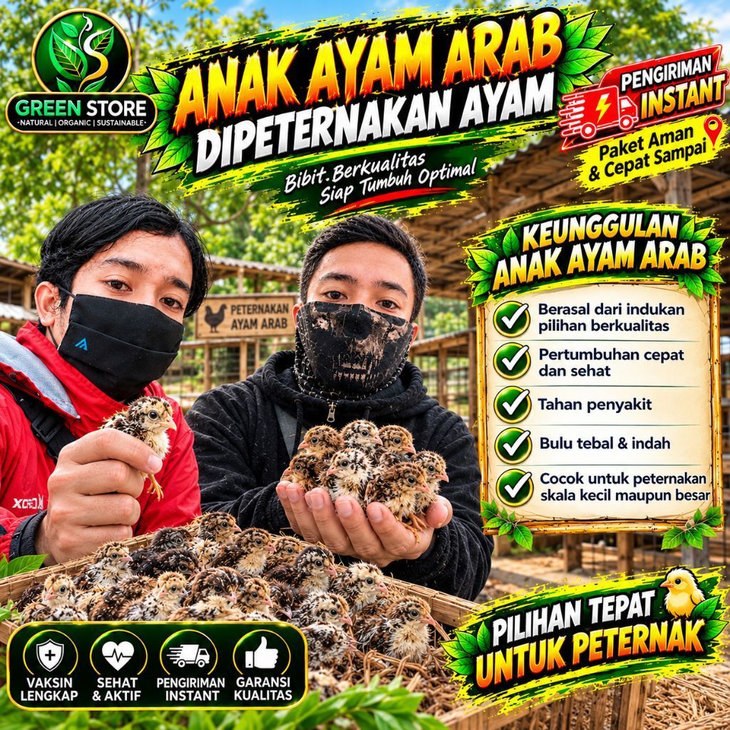 DOC ANAK AYAM ARAB