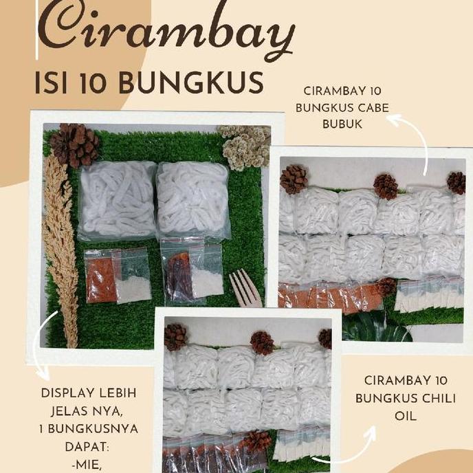 Pilihan - Paket Usaha Cirambay Isi 10 Bungkus Makanan Pedas Frozen Food - Cireng - Instan, Odeng, Ba