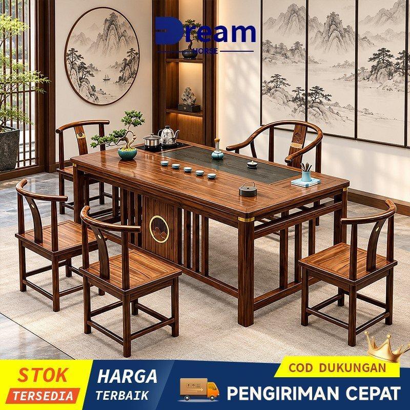 Meja Teh Kayu Solid/Kelas Atas Meja Teh/Meja Teh Set/Meja Teh Rumah Tangga/Meja Tamu