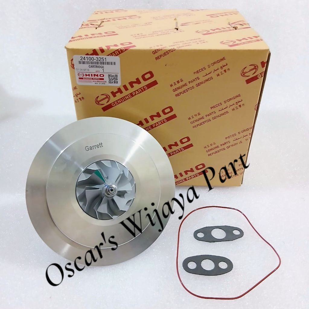 CARTRIDGE TURBO HINO LOHAN J08C JANTUNG TURBO TURBIN TURBO CHARGER MOBIL HINO LOHAN ORIGINAL