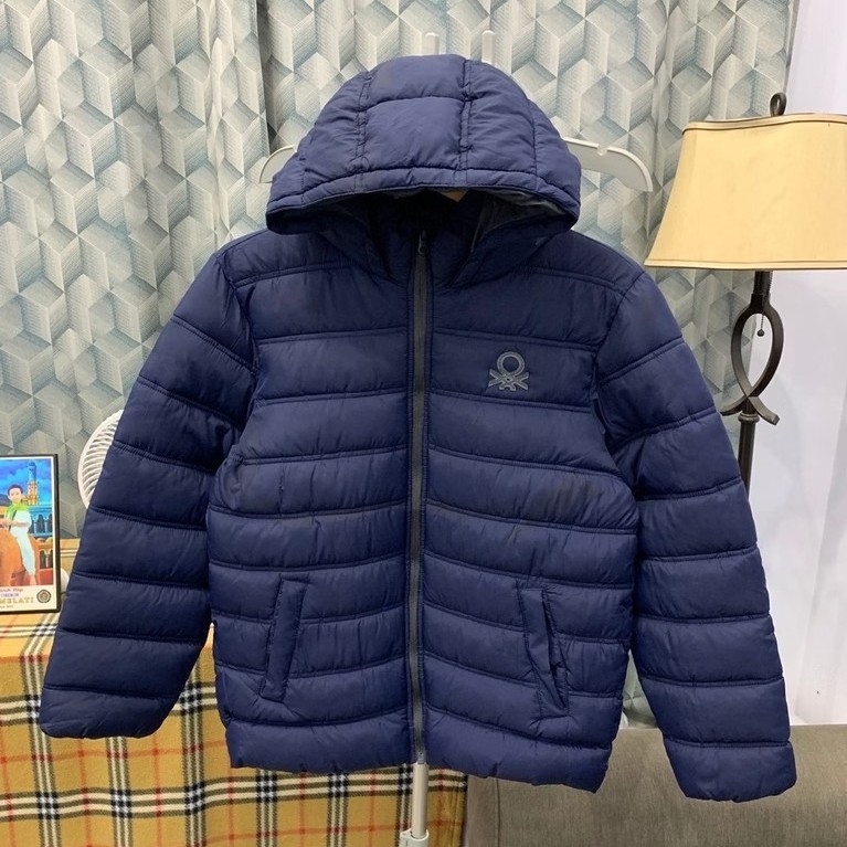 Benetton italy Jaket winter puffer Dewasa