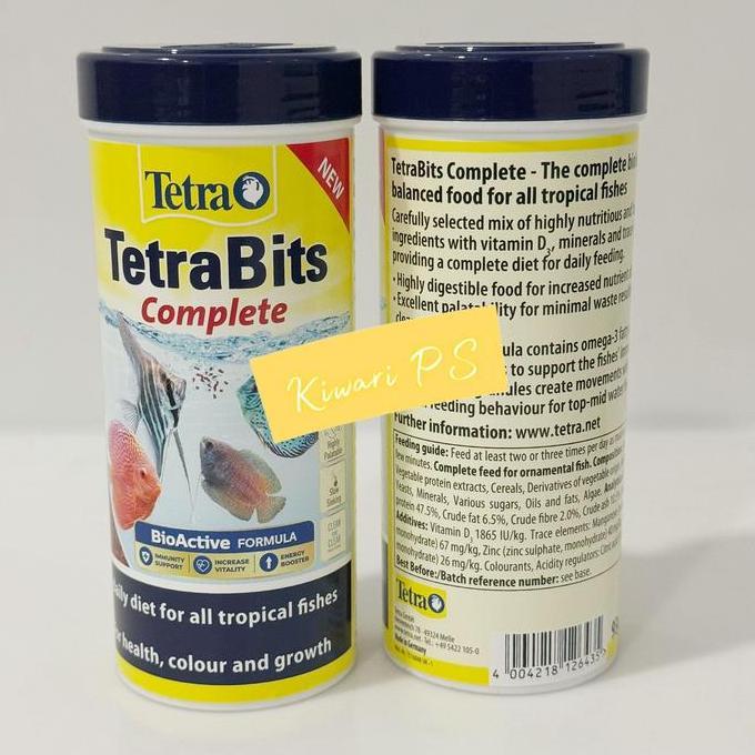 Fishgod- Tetrabits Complete 30 / 93 / 300 / 1150 Gr Tetra Bits Ikan Hias Discus