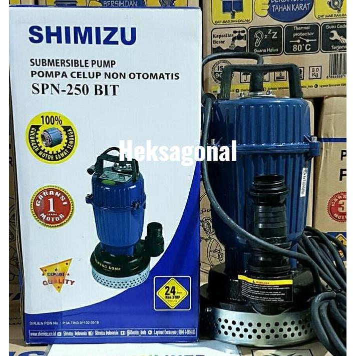 +++++] Shimizu pompa air celup air bersih SPN-250BIT