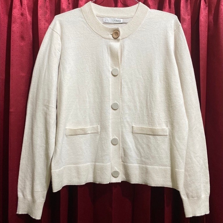 Cardigan The AtG Broken White