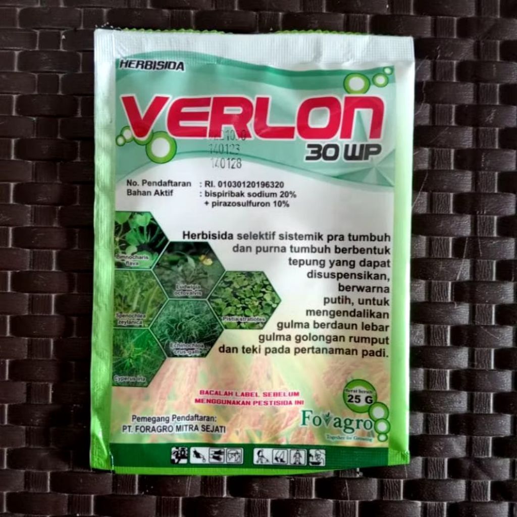 Herbisida Verlon 30 WP 25 GR