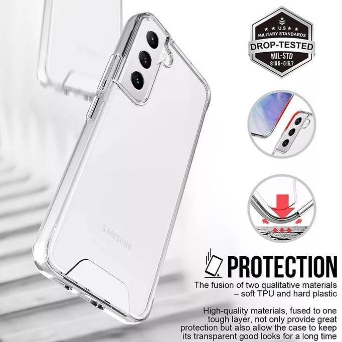 CASE FOR SAMSUNG GALAXY S23 ULTRA / S23 PLUS / S23 SILICON CASE HYBRID CLEAR [Aksesoris Hp]