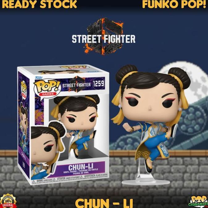 Funko POP! Games Street Fighter 6 - Chun-Li #1259 (TERBAIK) (TERBARU) (TERMURAH)