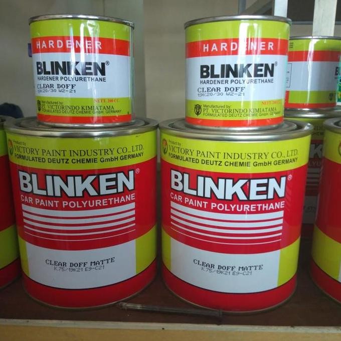 BEBAS ONGKIR - clear blinken doff matte