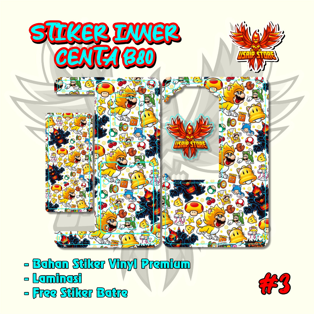 

[COD] Garskin Stiker 1 B80 03 Label Custom Presisi Terlaris