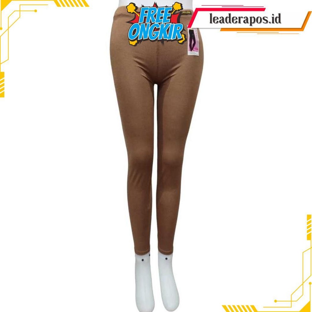 Celana Leging Dewasa Panjang Merek Guojisan Bahan Katun Spandek Impor Uk Std - Jumbo Terlaris