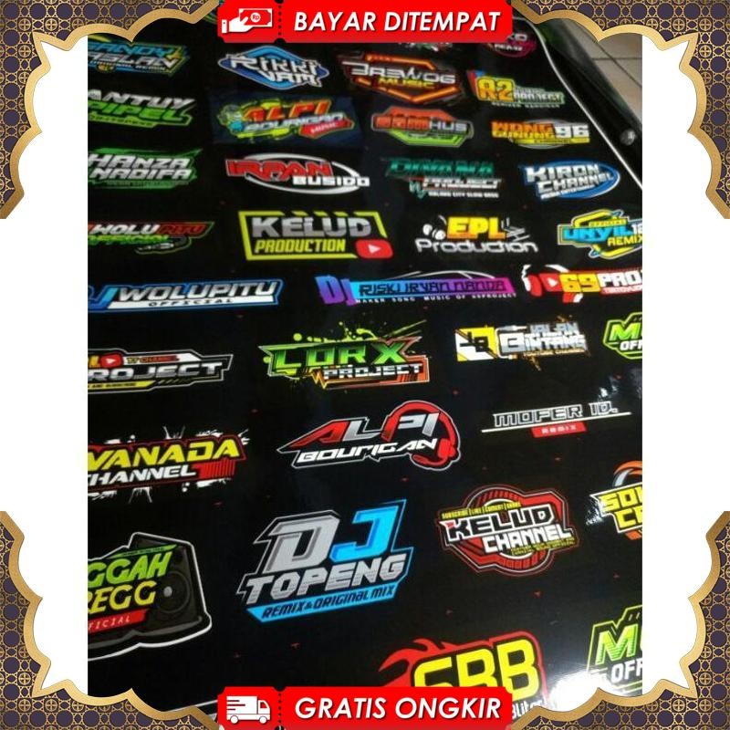 

Desain Baru Stiker Remixer DJ - Pack Isi 45 Sticker - 69 PROJECT AJY ONE ZERO MCPC Viral Kekinian Terbaru 2025 MB-69