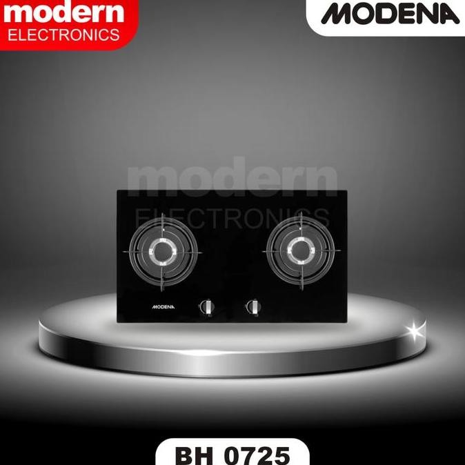 Kompor tanam Modena BH 0725/ Kompor tanam kaca Modena