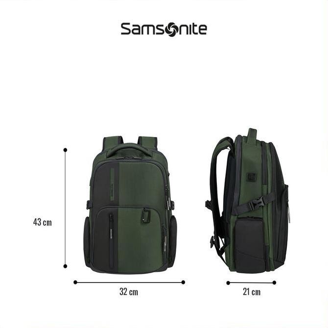 Samsonite Biz2Go Backpack 15.6" Daytrip - Earth Green