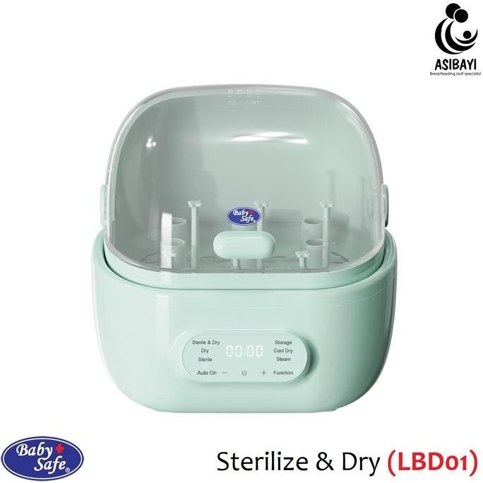 Baby Safe Lbd01 Sterilize Dry Sterilisasi Pengering Botol Perlengkapan Bayi