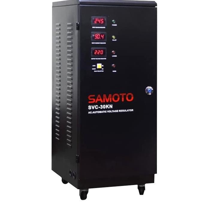 STABILIZER 30KVA AUTO VOLT SAMOTO Digital Listrik Single Phase
