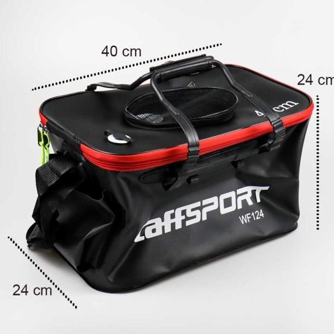 Tas Tempat Ikan Hidup Anti Bocor Tempat Udang Umpan Hidup Mancing Ikan