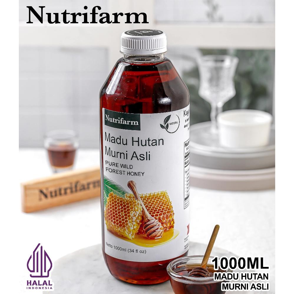 

(Terbaru) Nutrifarm Madu Hutan 1000ml (Terlaris)