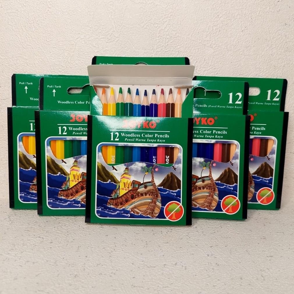 

PENSIL 12 WARNA PENDEK 107 PERDUS ISI 24 PENSIL WARNA