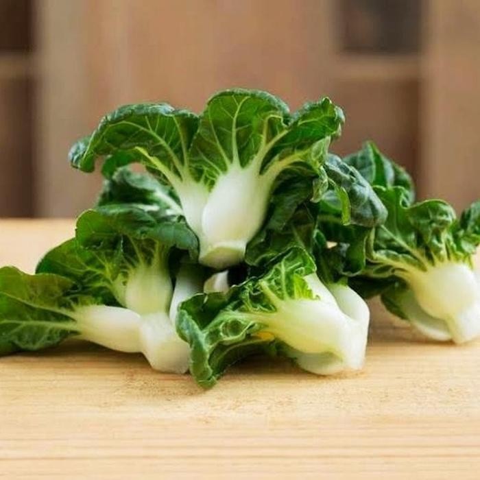 Cod - 50 Biji - Benih Pakchoy Mini Nai Bai ( Toy Coy ) Sawi Nai Bai