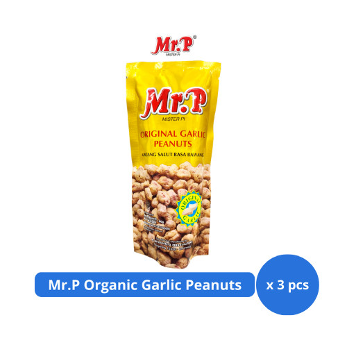 

Mr.P Original Garlic Peanuts 80gr x 3 pcs