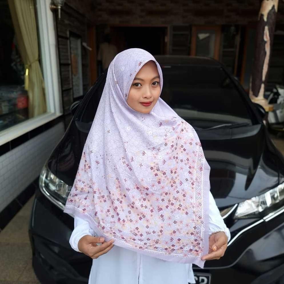 Berkualitas Hijab Segi Empat Motif Palestina Pulkadot Jumbo 130X130 Voal Premium Original