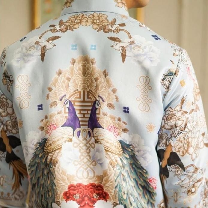 ready  Kemeja Han Lengan panjang (choengsam pria) surin clothing