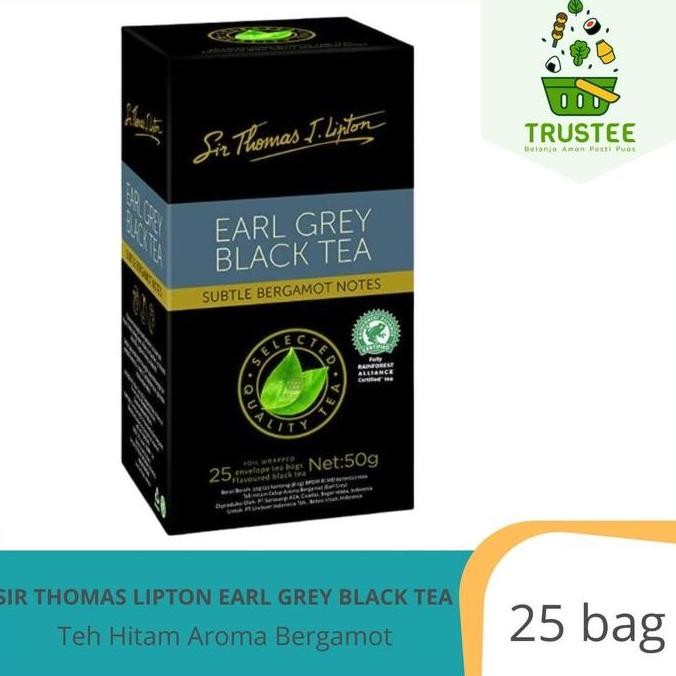 

welcome to tahuan jaya Sir Thomas Lipton Earl Grey Black Tea STL PremiumTea (25 bags)