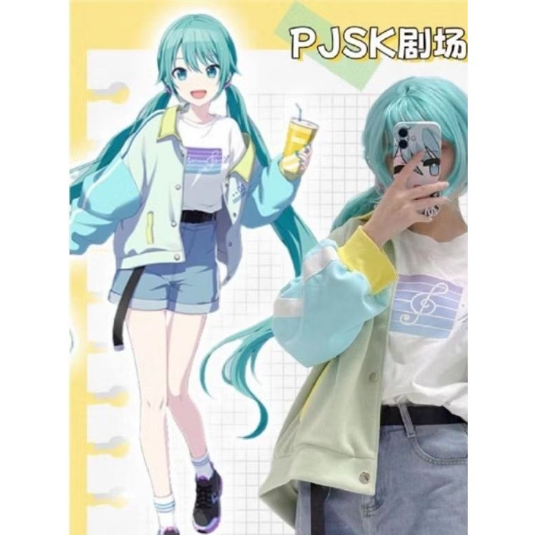 [PERIWINGKEL] jacket hatsune miku bisa cosplay