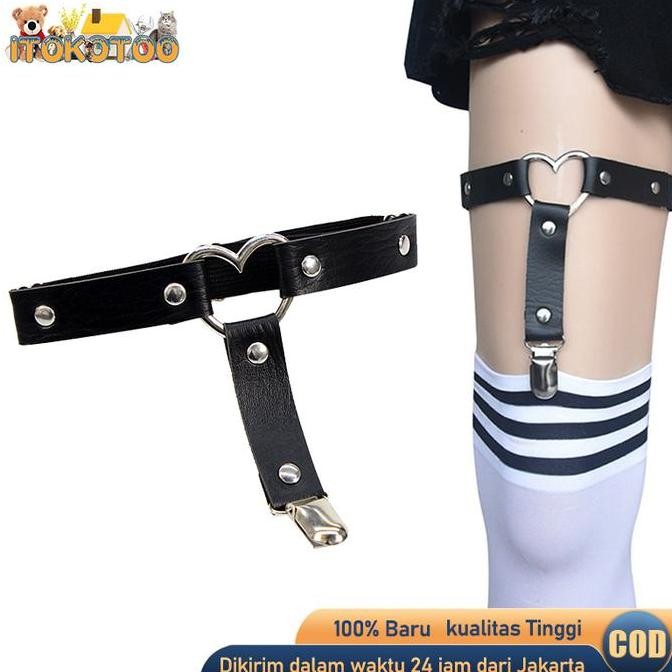 New Garter Belt Stocking 1pcs Penjepit Stocking Heart Jepit Stocking