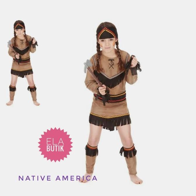 kostum indian-girl/native american cosplay