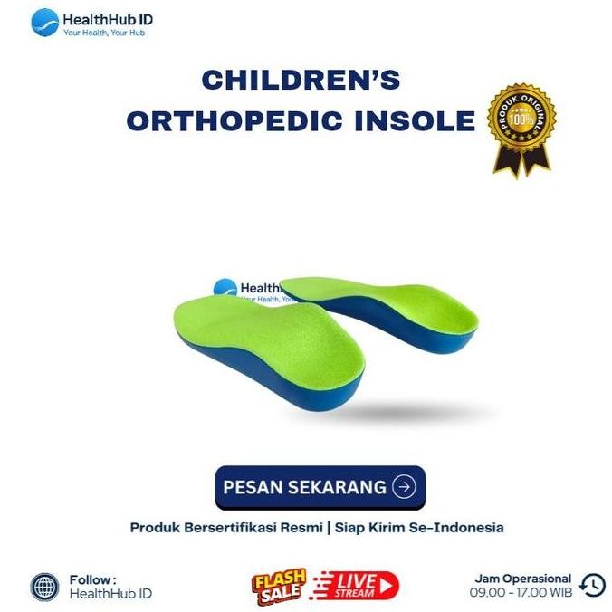 New Childern's Orthopedic Insole  Insole Ortopedi Anak