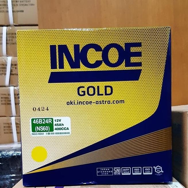 PROMO - Aki Mobil Toyota Avanza, Toyota Rush Incoe NS60 Aki Basah