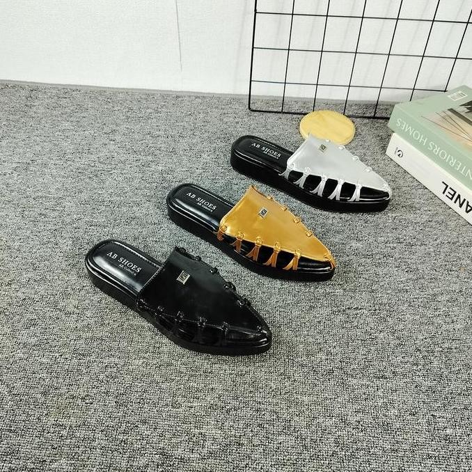 

DIANA - Sandal Tali PlatFrom Wanita Sandal Wanita Anyam Terbaru Hitam Shoes LJ