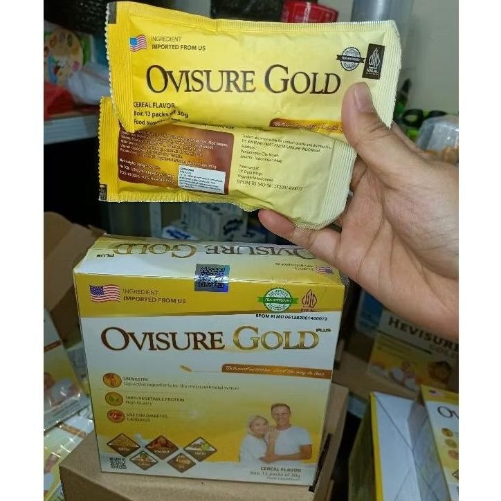 

Ovisure Kemasan Terbaru Th 2025 - Ovisure Gold Usa Susu Untuk Tulang Dan Sendi 100 Import Usa