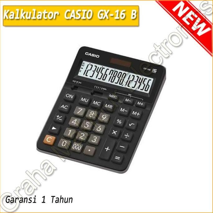 

Kalkulator CASIO GX-16 B MM
