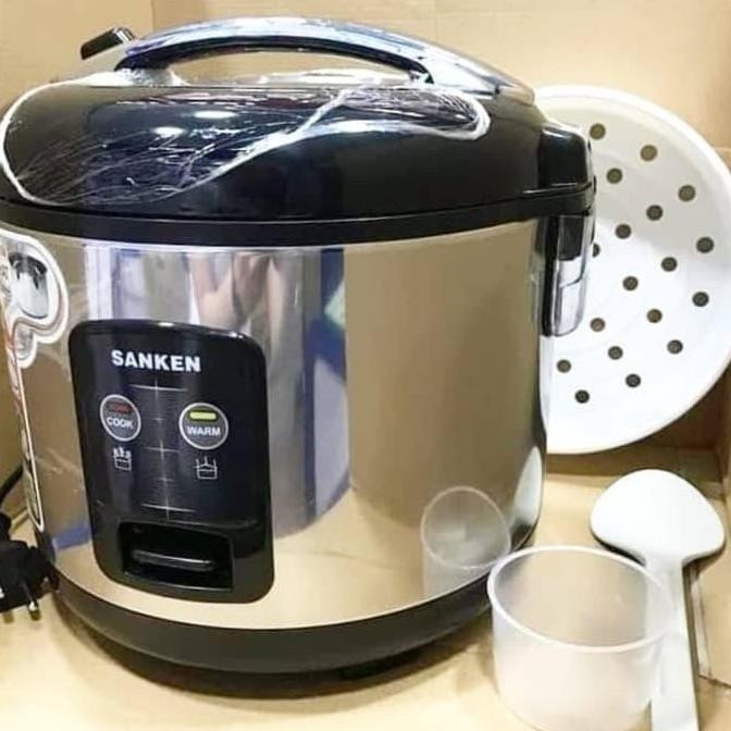 TERLARIS - MAGIC COM SANKEN 2 LITER / ,8 L SJ999M RICE COOKER SANKEN STAINLESS