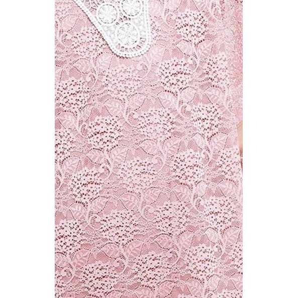 Chic Simple Lace On Lace Kaftan